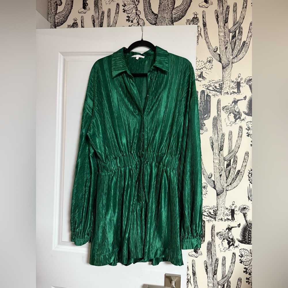 Green romper large